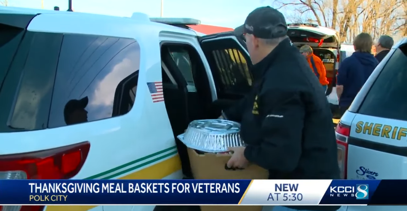 Sheriff’s Office Works with Community to Feed Homebound Veterans