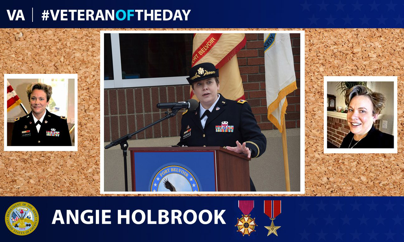 VA #VeteranoftheDay – Angie Holbrook