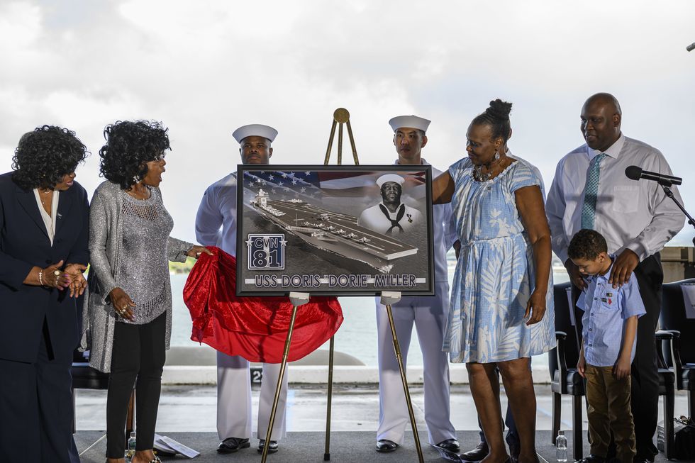 New US Navy aircraft carrier named after African American WWII hero