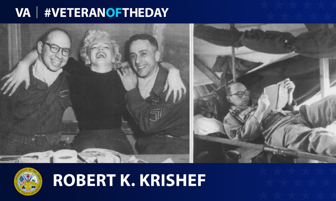 VA #Veteranoftheday – Robert Krishef