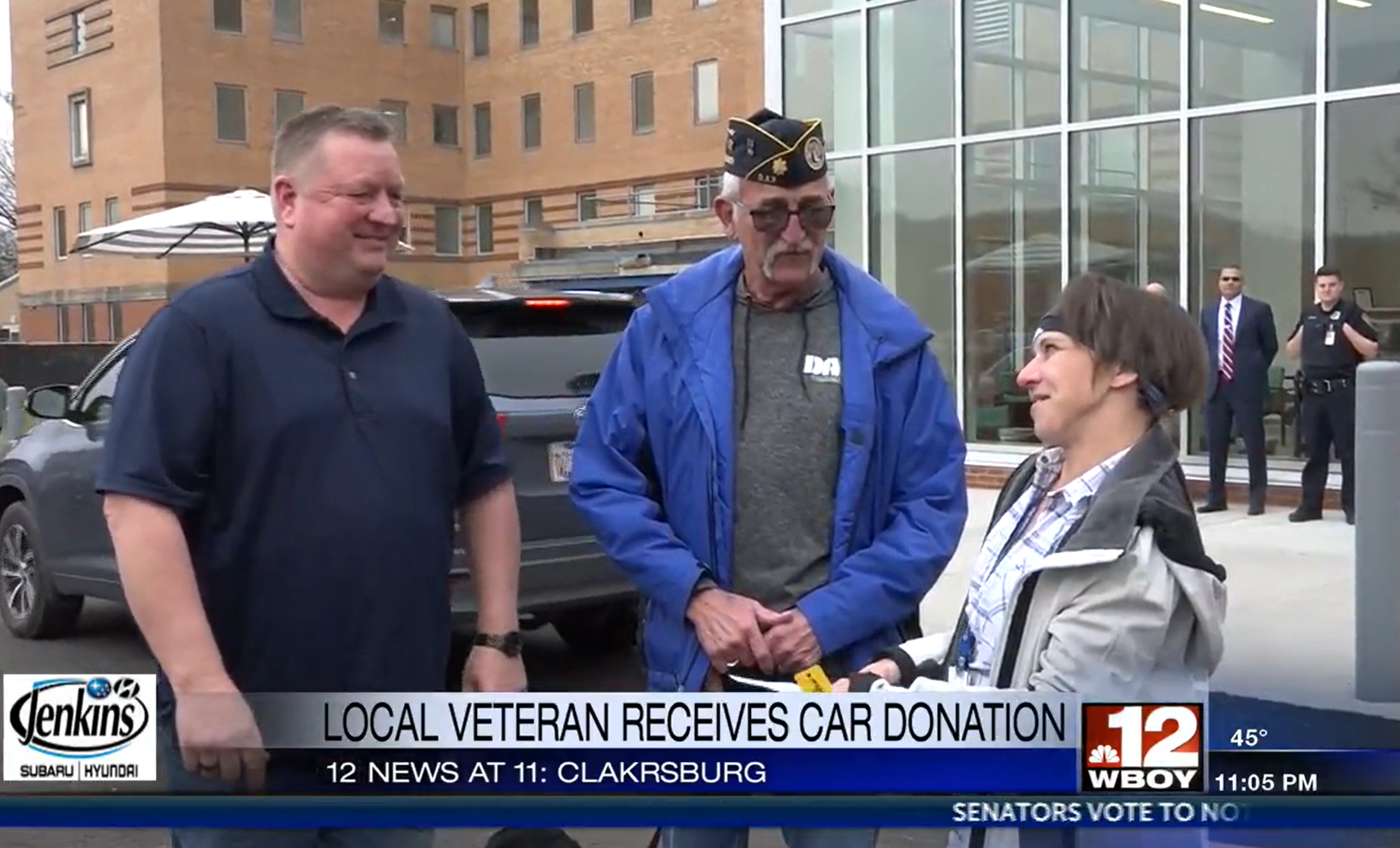 Surprise car gifted to veteran in need