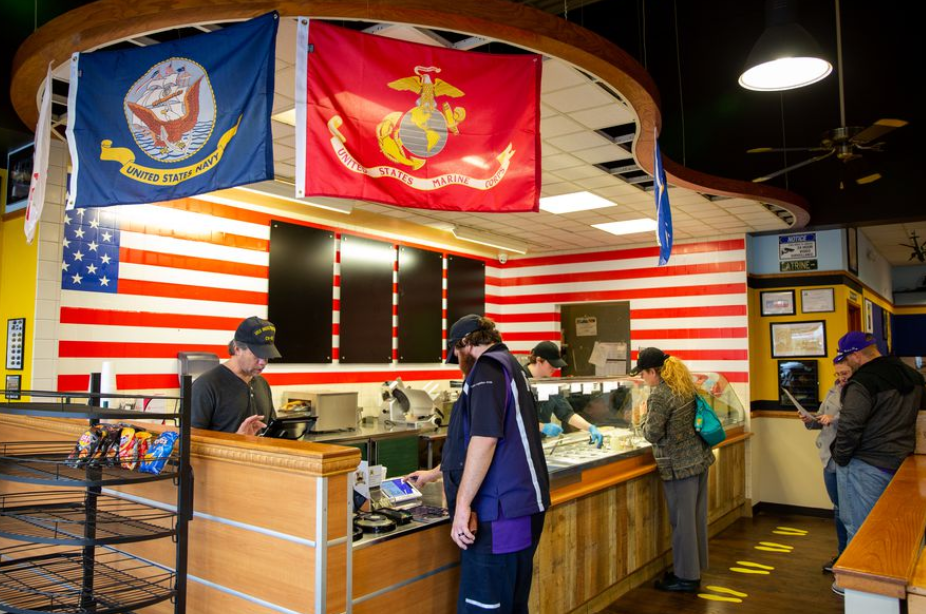 New sandwich shop strives to honor the “human side of the military”