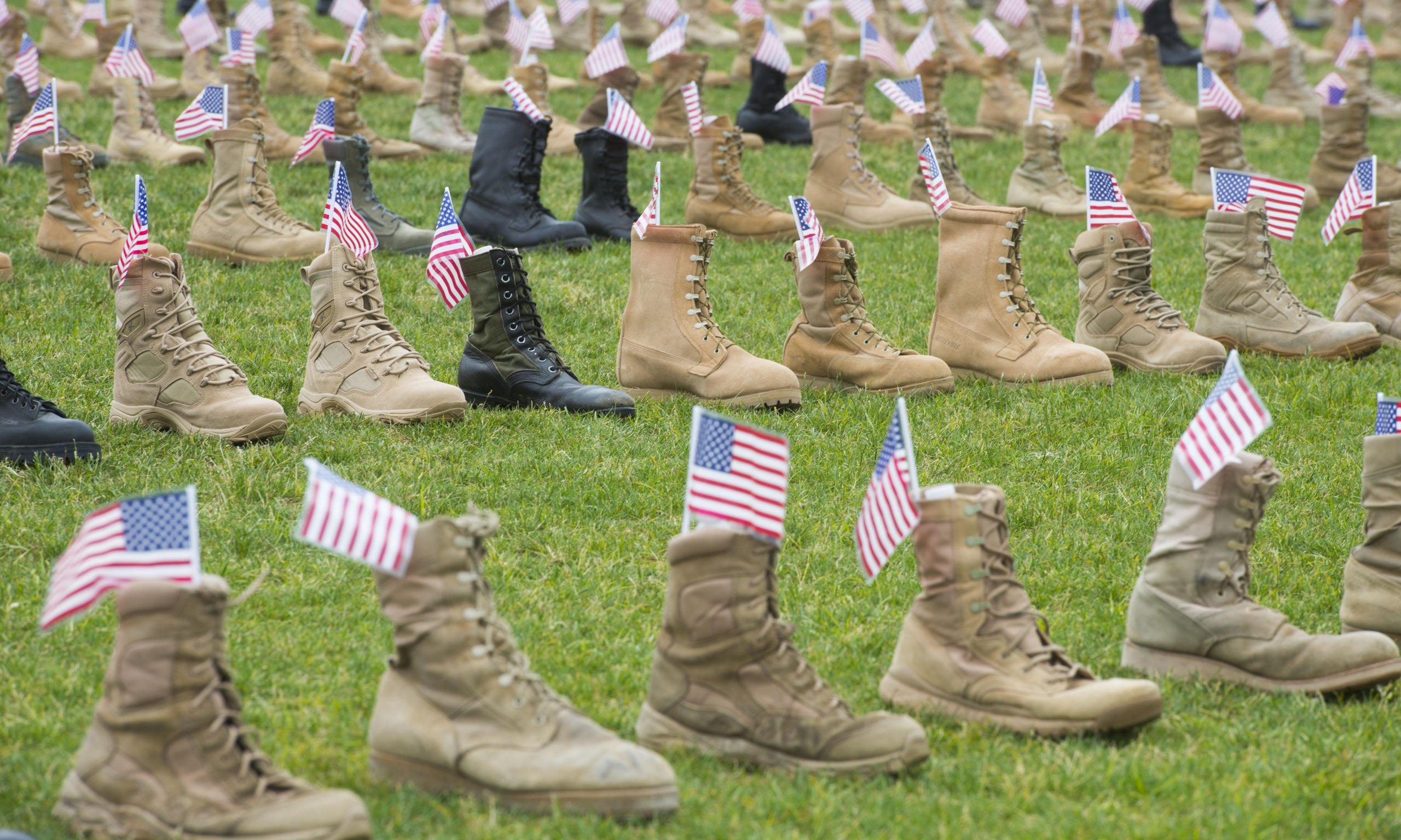 Fort Bragg in search of 7,000 combat boots for display honoring fallen service members