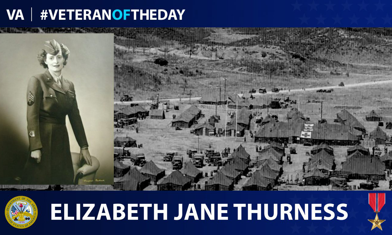 VA #Veteranoftheday – Elizabeth Jane Thurness