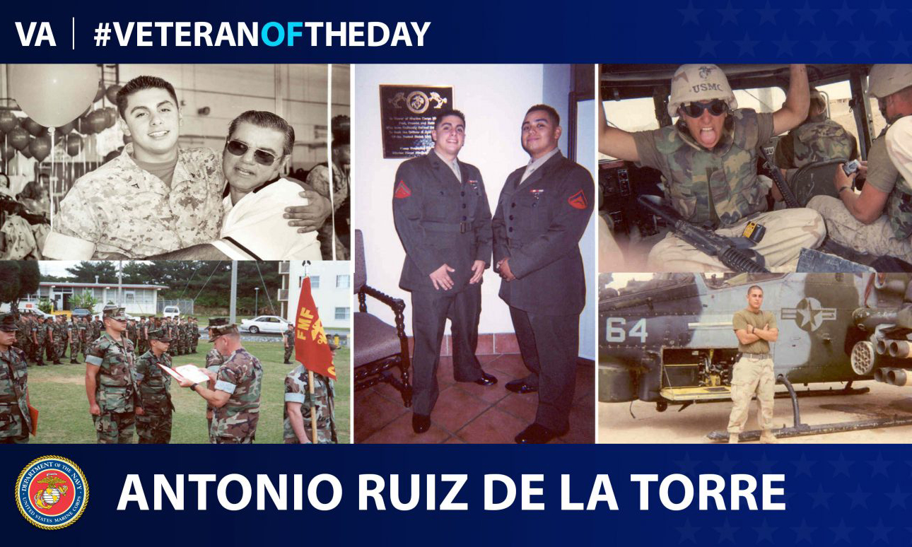 VA #Veteranoftheday – Antonio Ruiz De La Torre