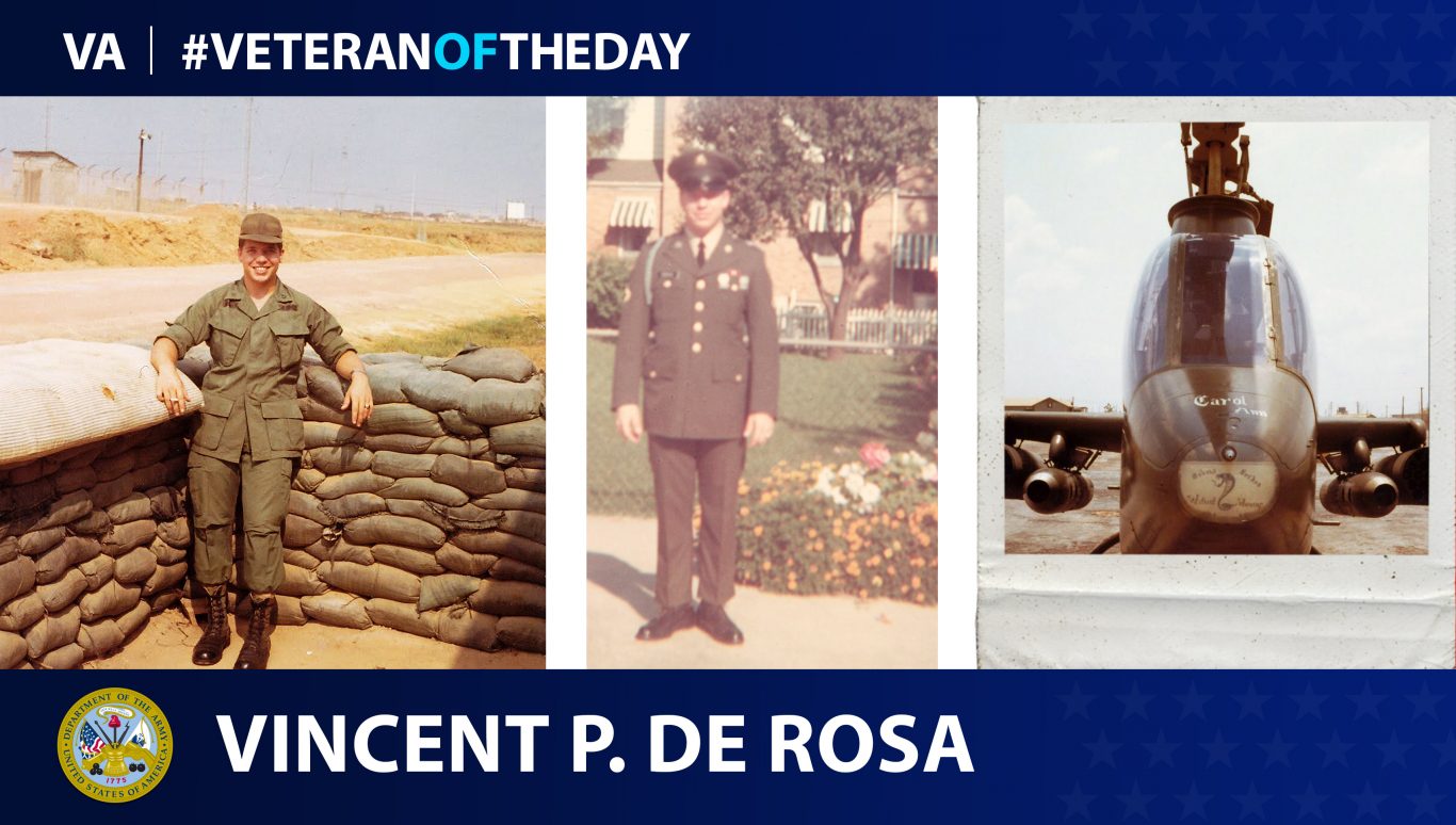 VA #Veteranoftheday – Vincent P. De Rosa