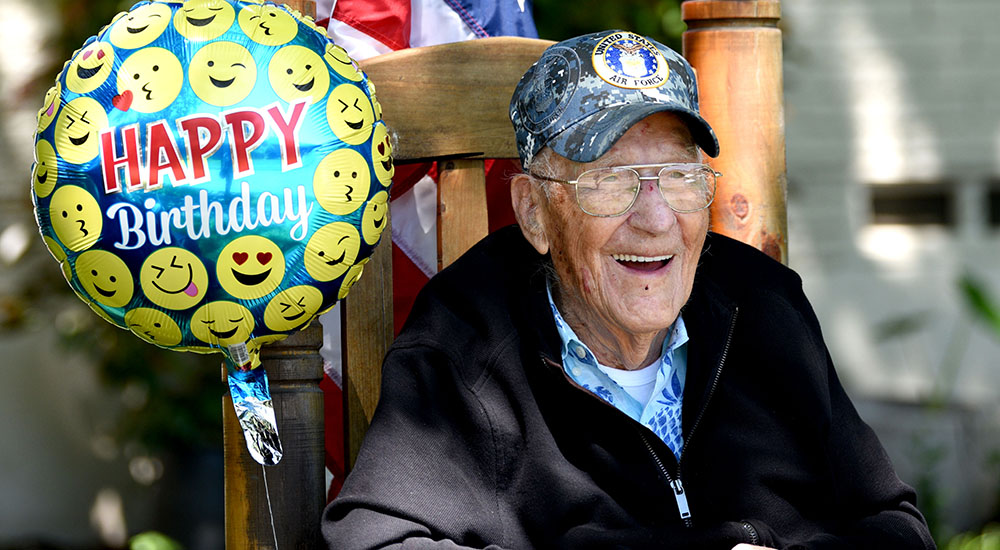 Special parade thrown for WWII veteran’s 100th birthday