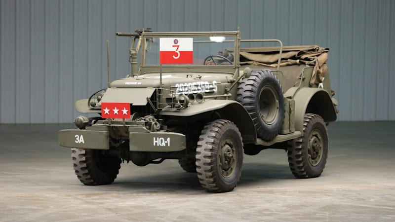 General Patton’s Command Car will be up for auction this summer