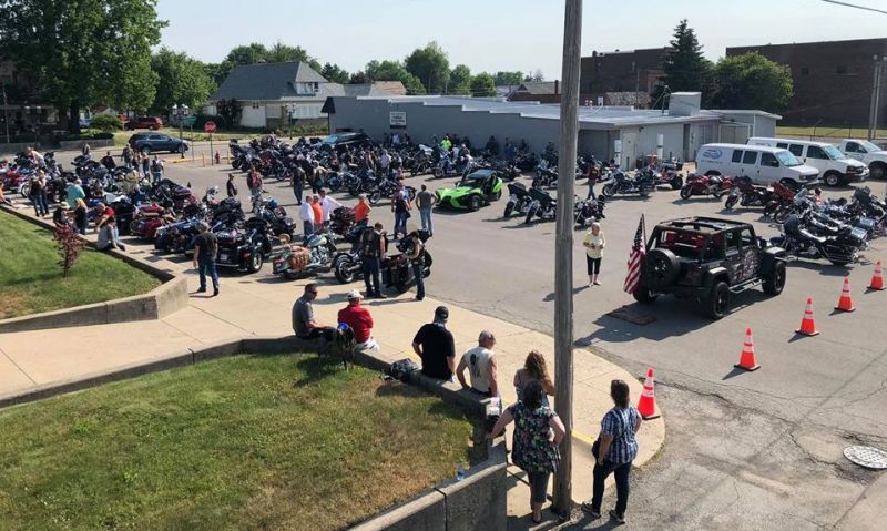 Group of motorcyclists raises more than $5,000 for veterans