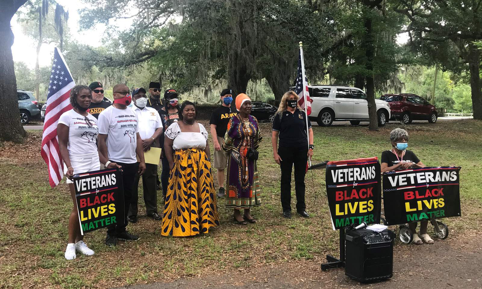 Brand new veterans group says they want justice and will “take it by any means necessary”
