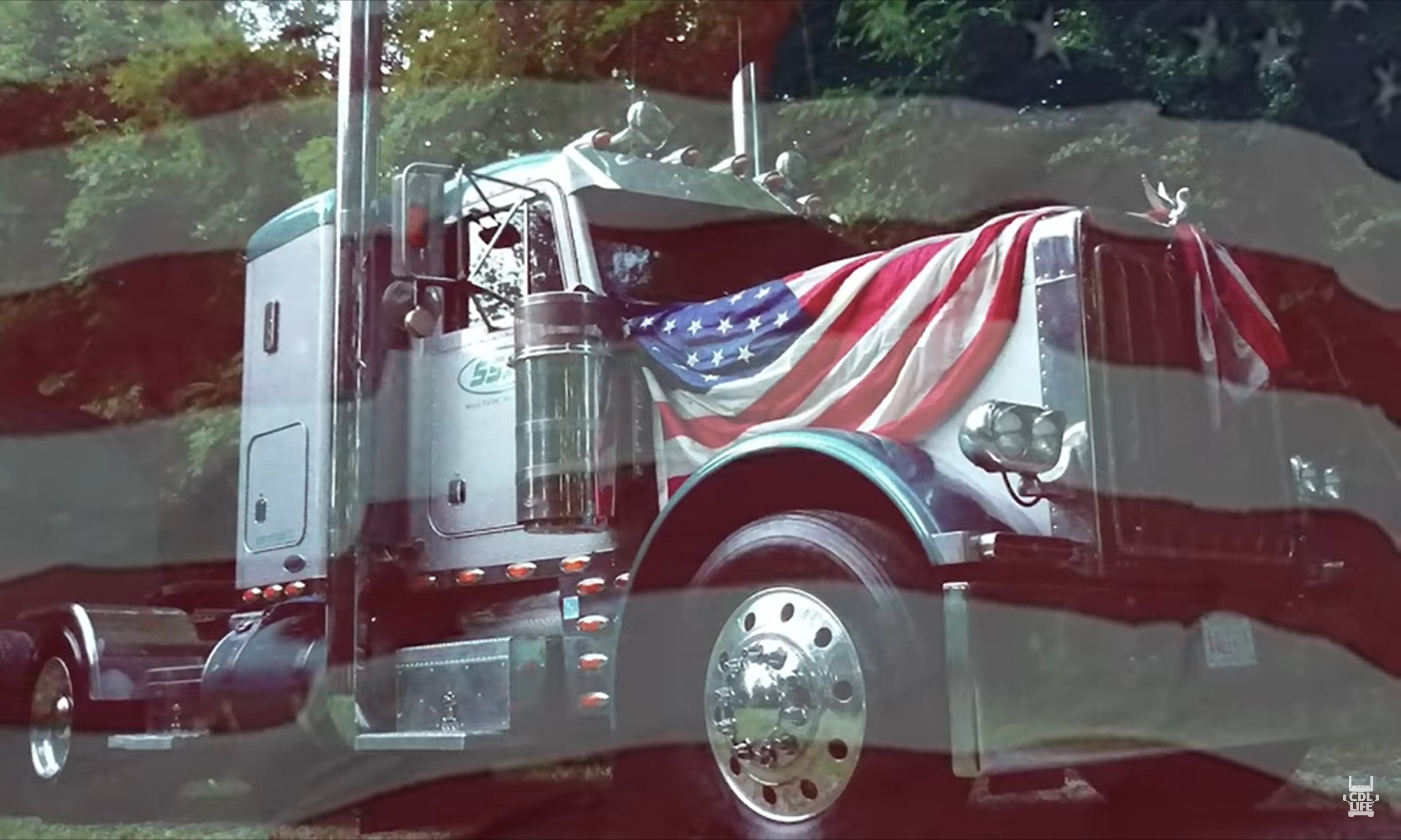 VIDEO: Check out these beautiful big rigs in honor of Independence Day