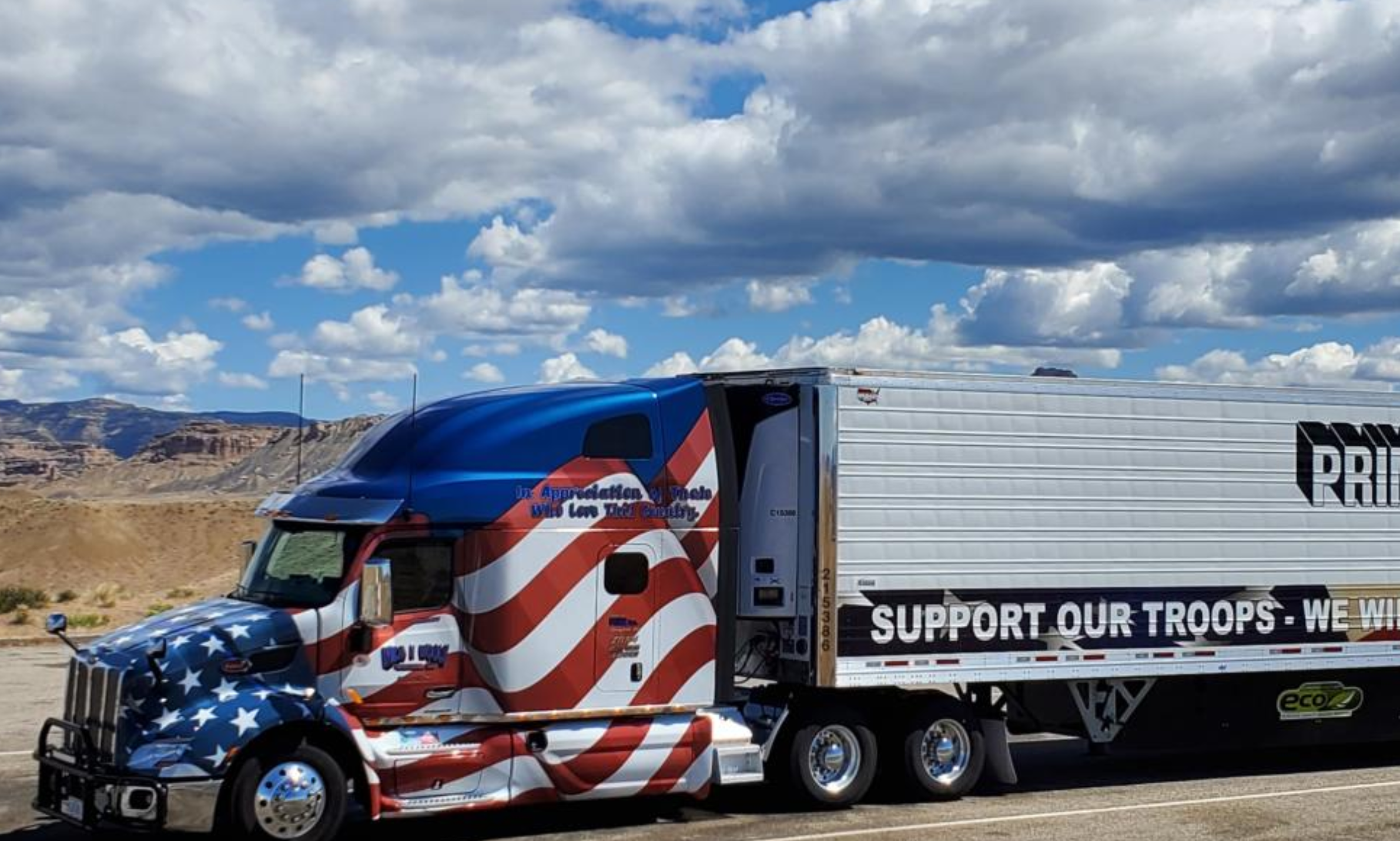 ViT: Patriotic semi truck photos wanted