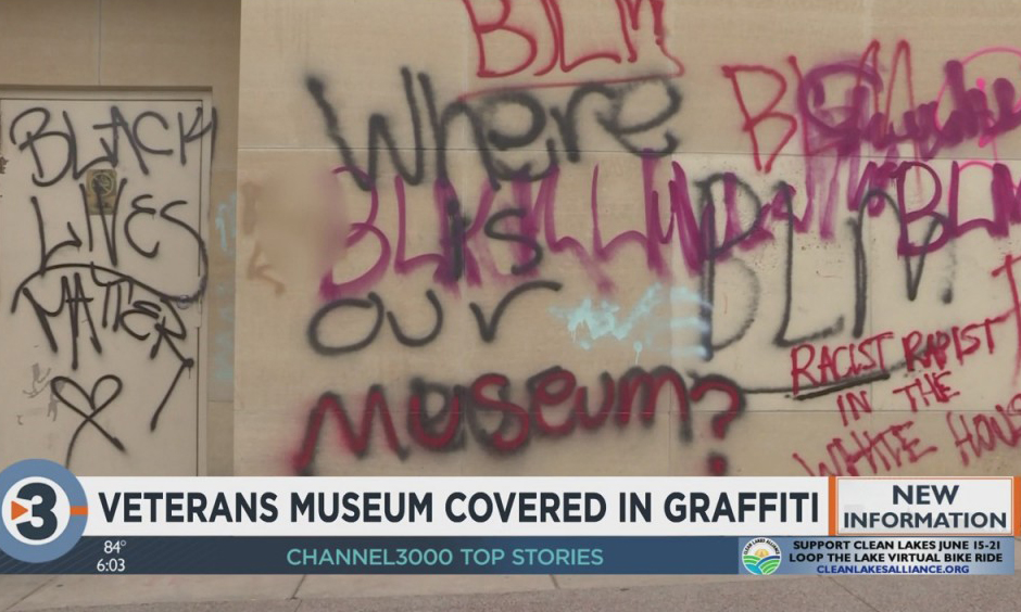 Veterans seek community support after plans to repair military museum vandalized during BLM protests fall-through
