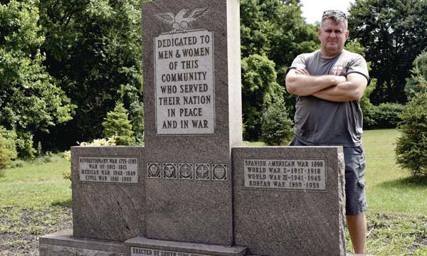 Trucking company president takes relocation of war memorial into his own hands inadvertently