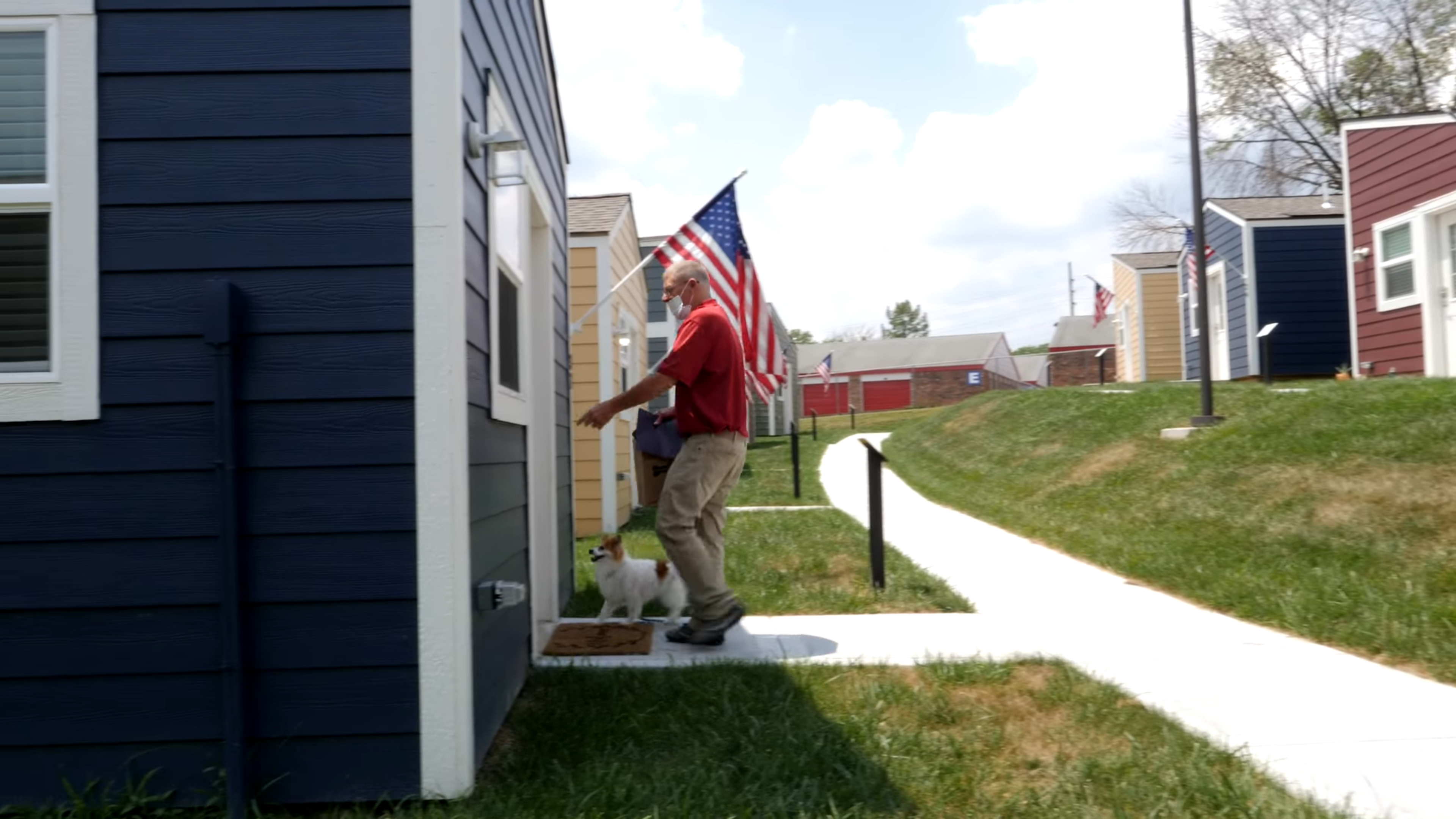 Tiny homes bring huge comfort to veterans in need