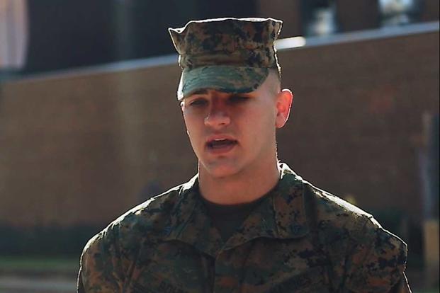 Marines rescue woman pinned by car