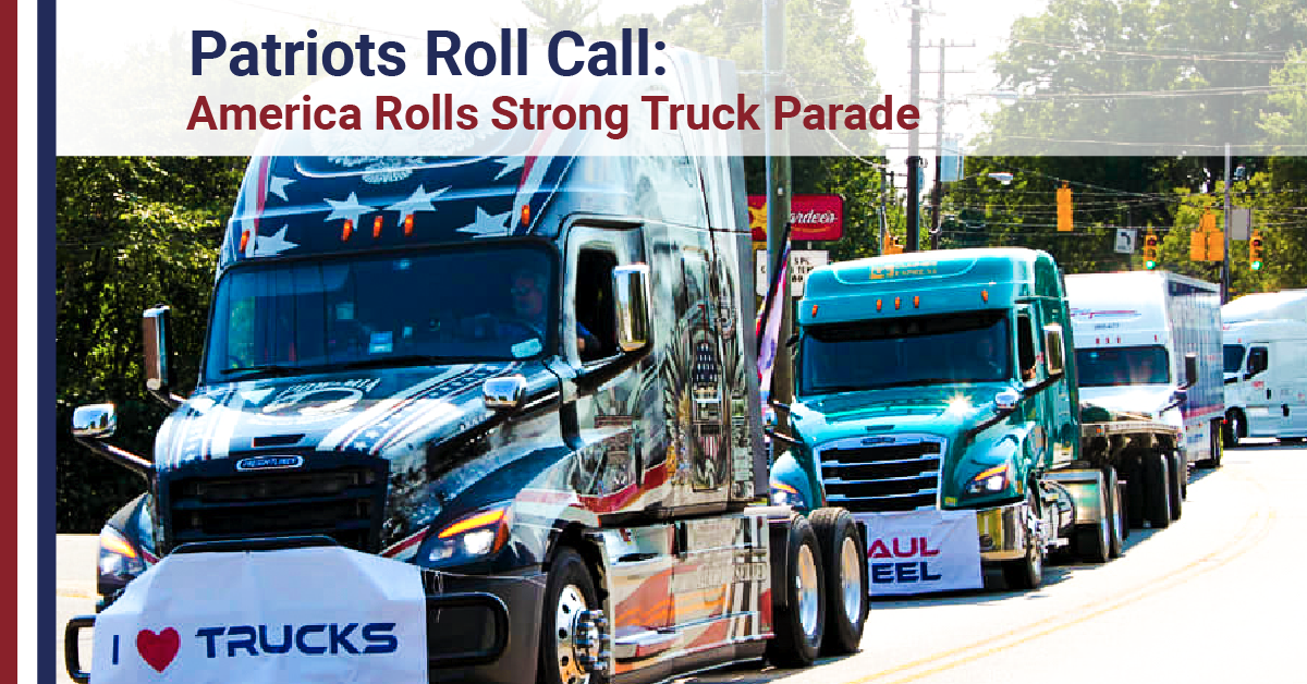 Patriots Roll Call: America Rolls Strong Truck Parade